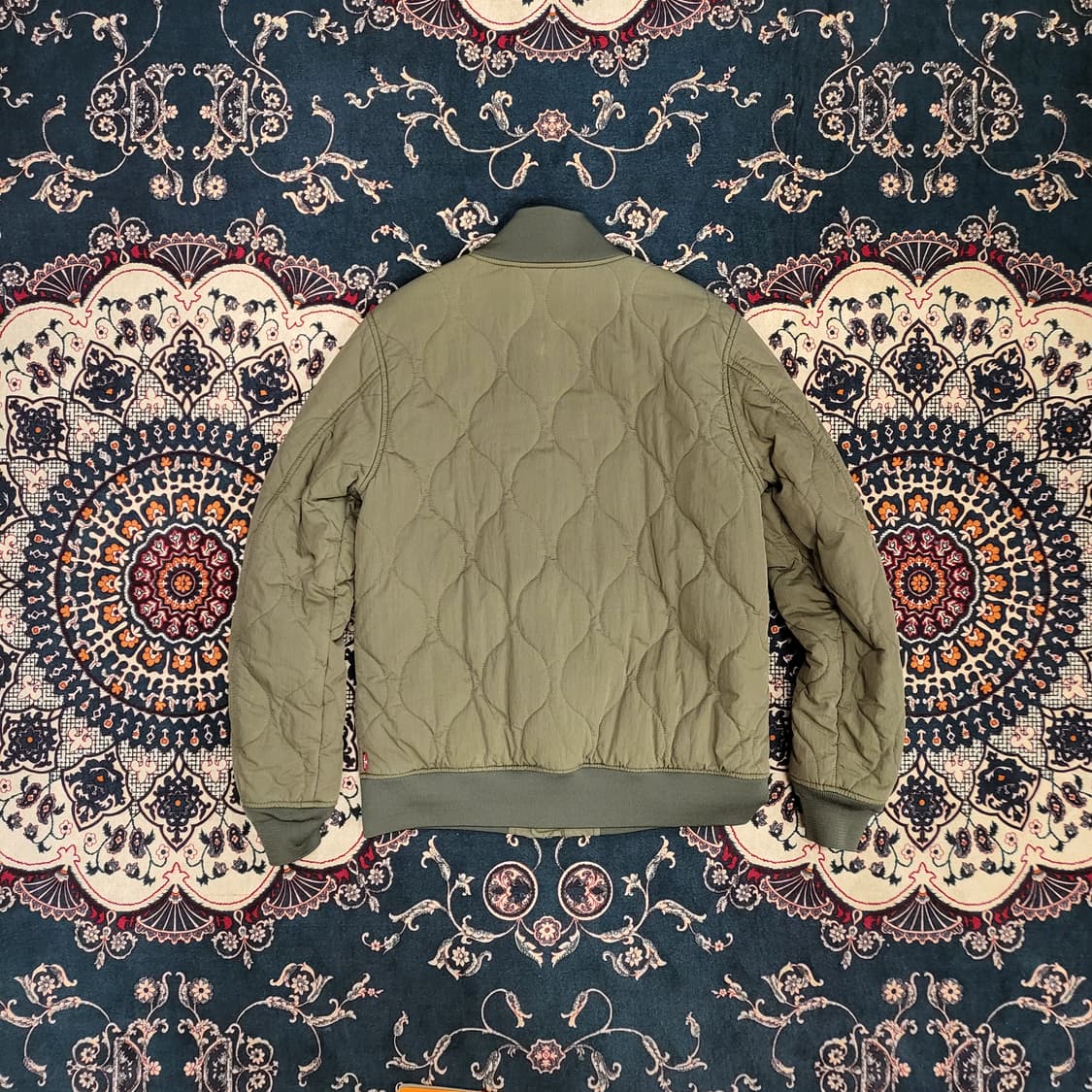 리바이스 퀄팅 봄버 자켓 (S) 상품이미지4