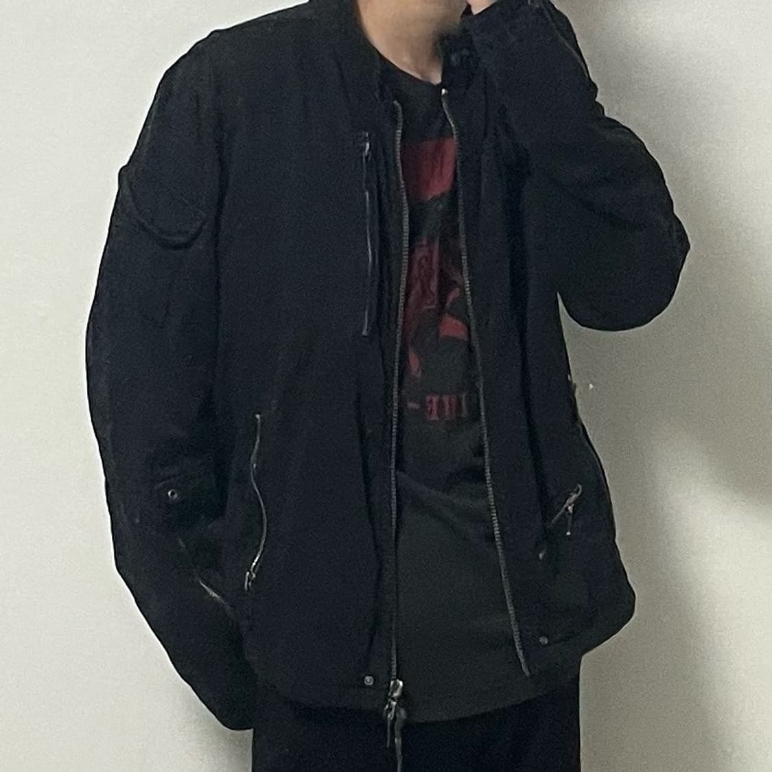 디젤 코튼 라이더 자켓 상품이미지3