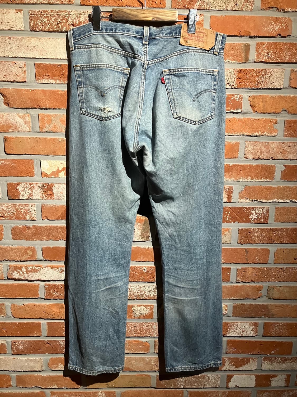 00s USA 빈티지 리바이스 501 데님 팬츠 상품이미지5