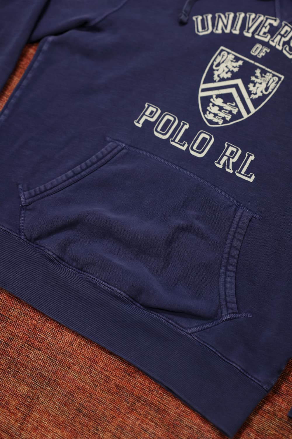 폴로 아이비리그 네이비 후드티 판매 상품이미지5