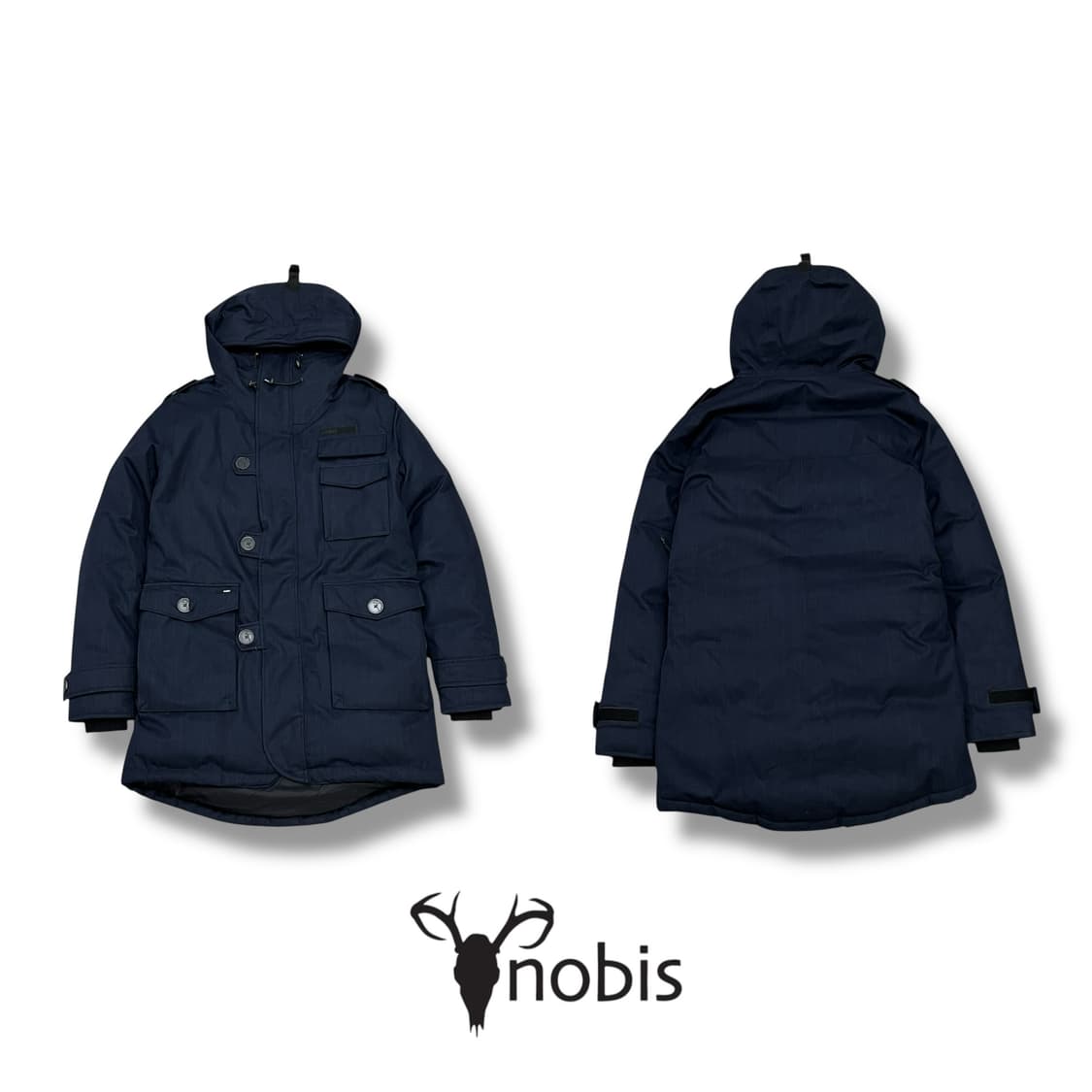 노비스 마그넷 버튼 덕다운 패딩 s08802 상품이미지1