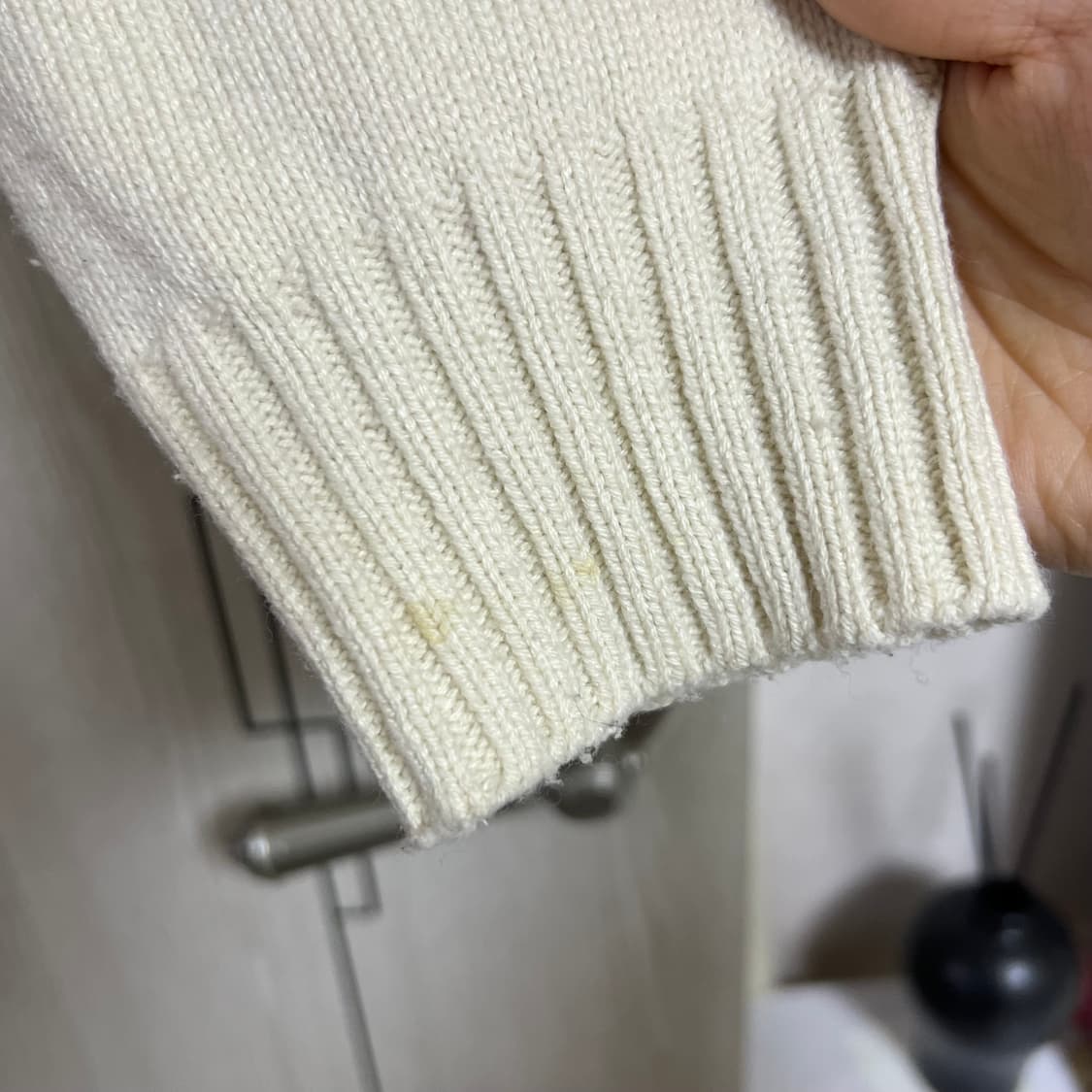 마뗑킴 빅로고 니트 상품이미지4