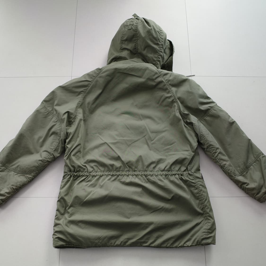 70s 랜서 N3B 파카 오리지널 USAF 올리브드랩 OD L사이즈  상품이미지8