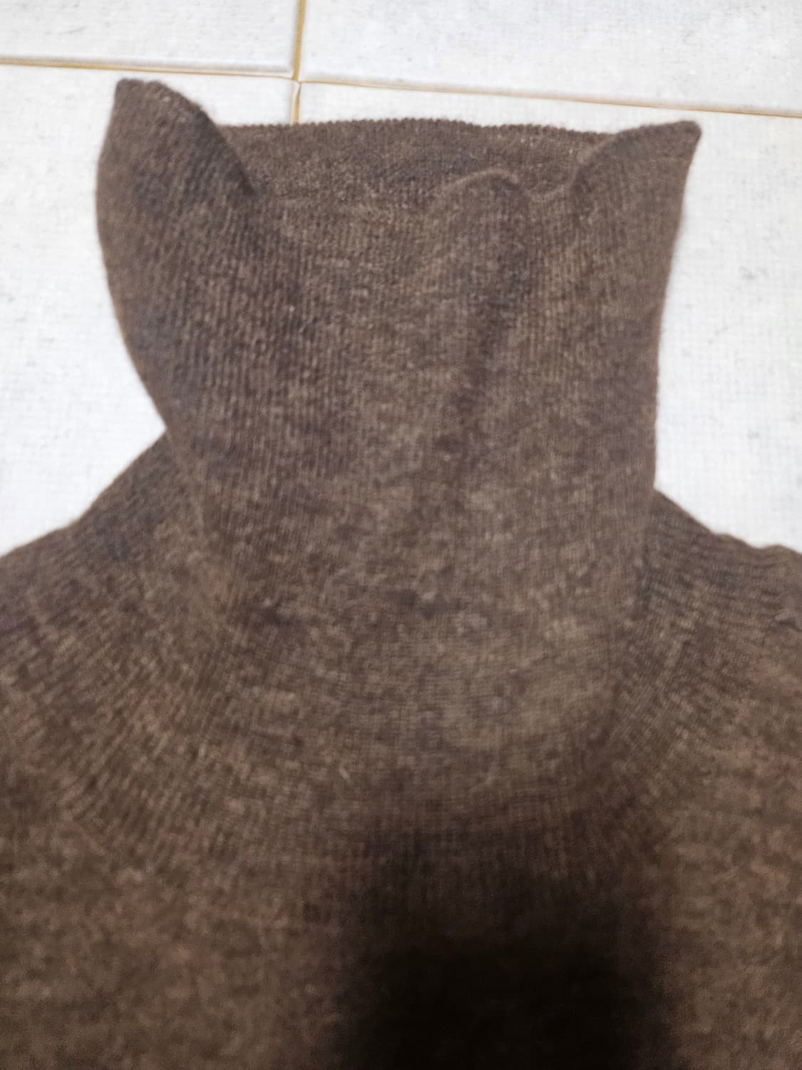 구호 터틀넥니트 원피스 상품이미지3