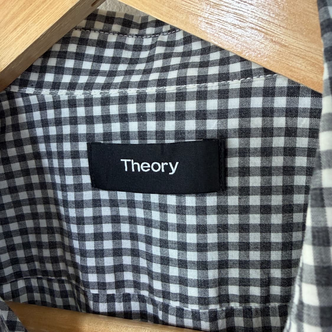 [L] 띠어리 깅엄체크 셔츠 상품이미지5