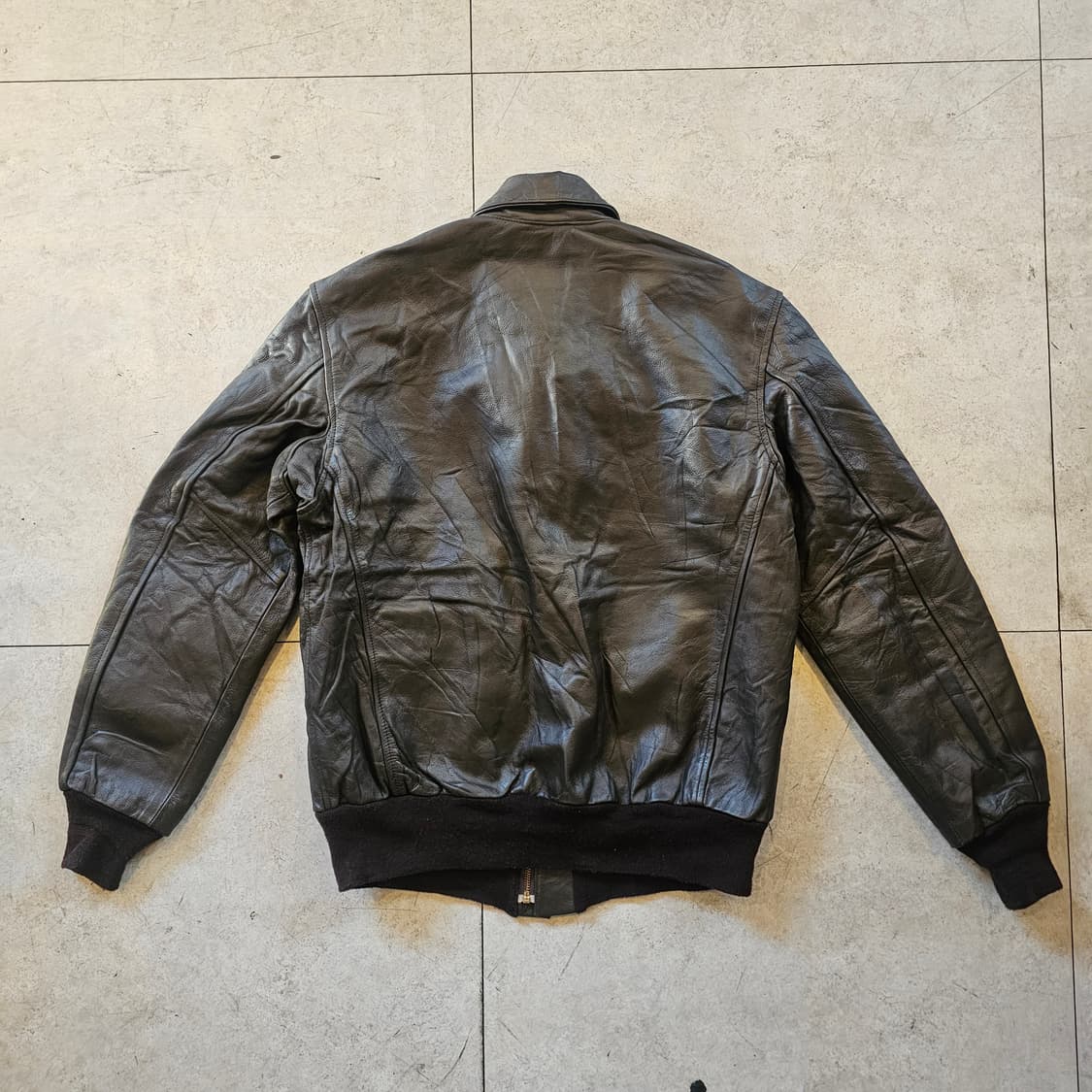 미군 a2 가죽 자켓 상품이미지6
