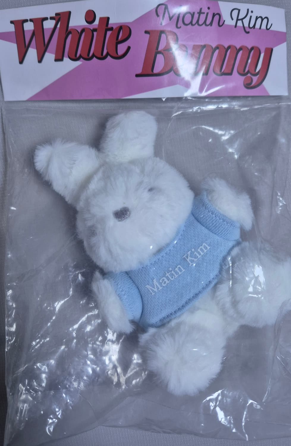 (새상품) 마뗑킴 화이트 버니 토이 키링 상품이미지1