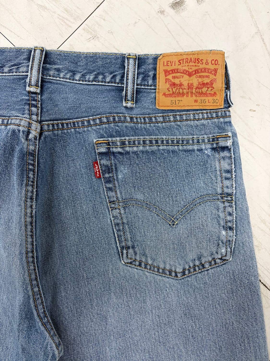 a214) 36 리바이스 517 부츠컷 상품이미지6