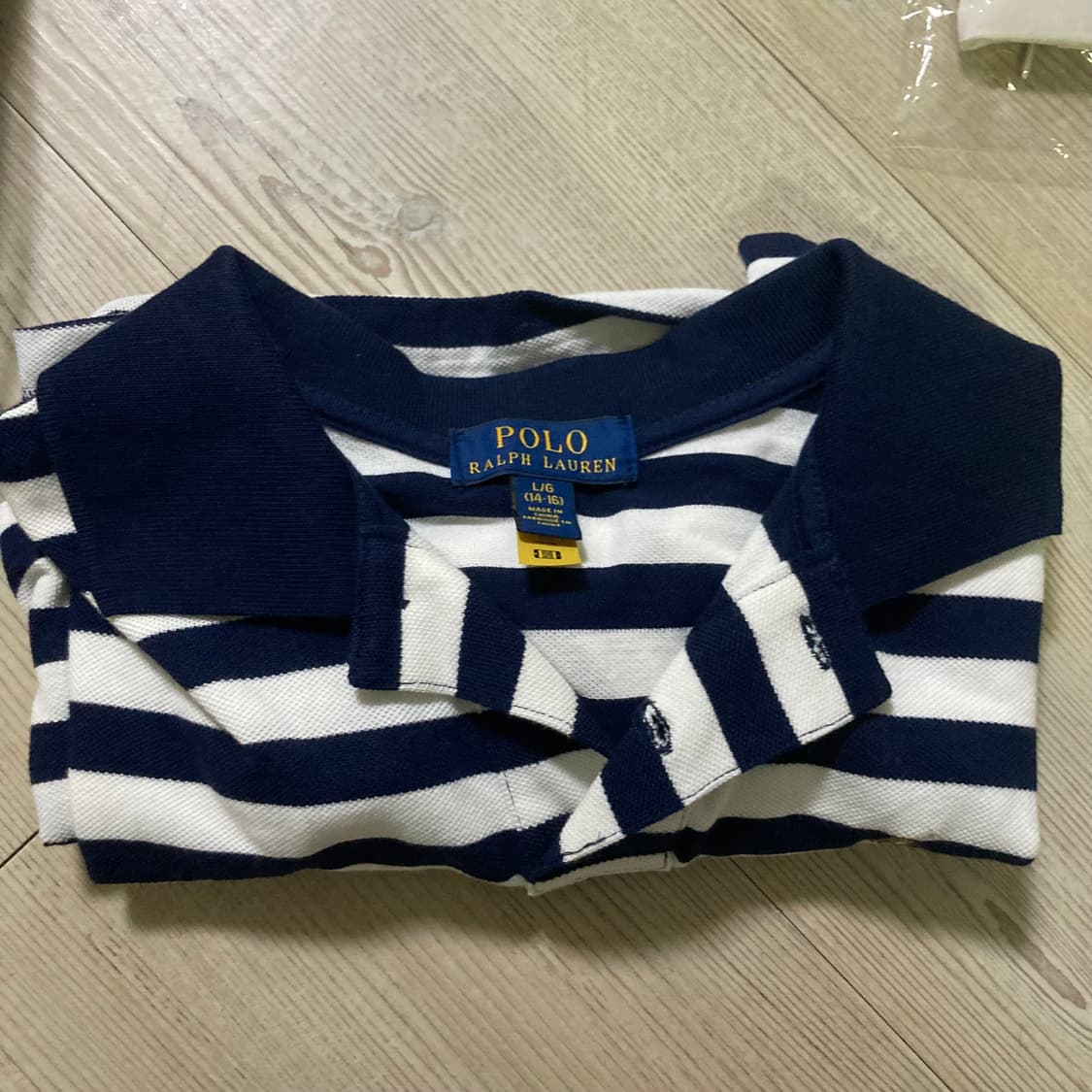 폴로 보이즈 카라티 라지 새상품 상품이미지4