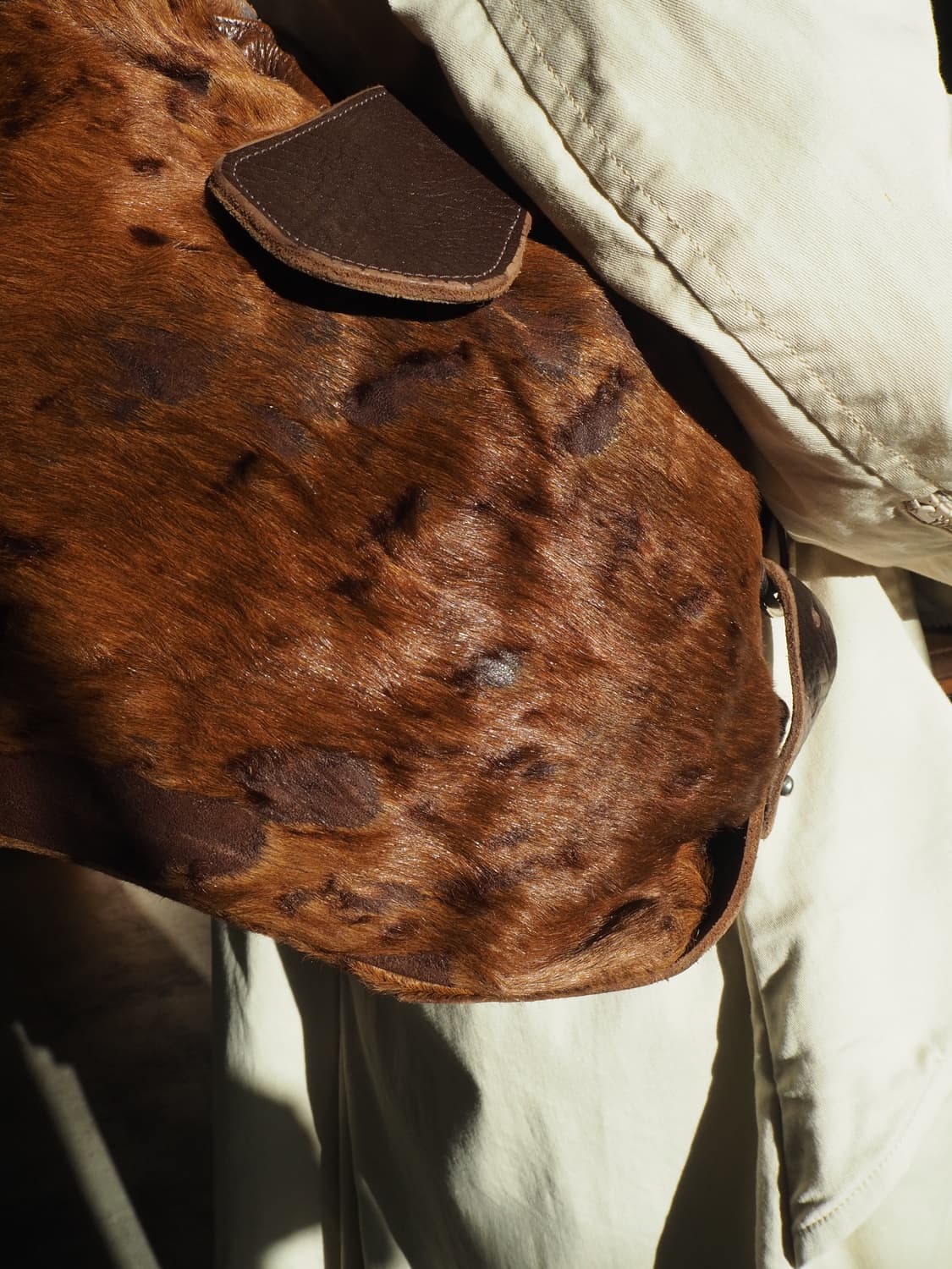 TYLIE MALIBU ponyhair leather bag  상품이미지2