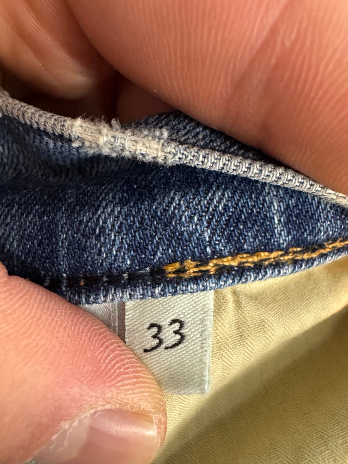 rag&bone 청바지 롤업진 데님팬츠 33 상품이미지4