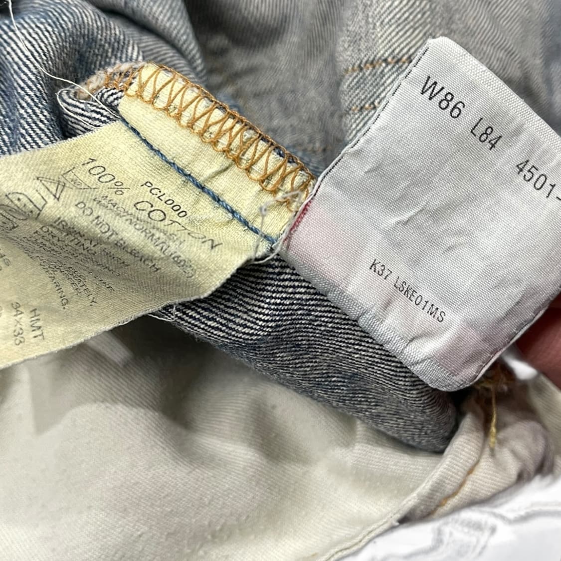 00s 리바이스 501 데님팬츠 상품이미지8