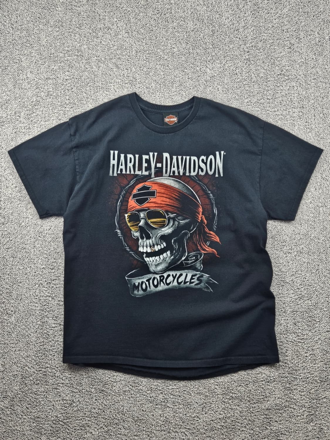 할리데이비슨 위스콘신 오코노왁 반팔 티셔츠 ( L 추정 ) / 11650 상품이미지2