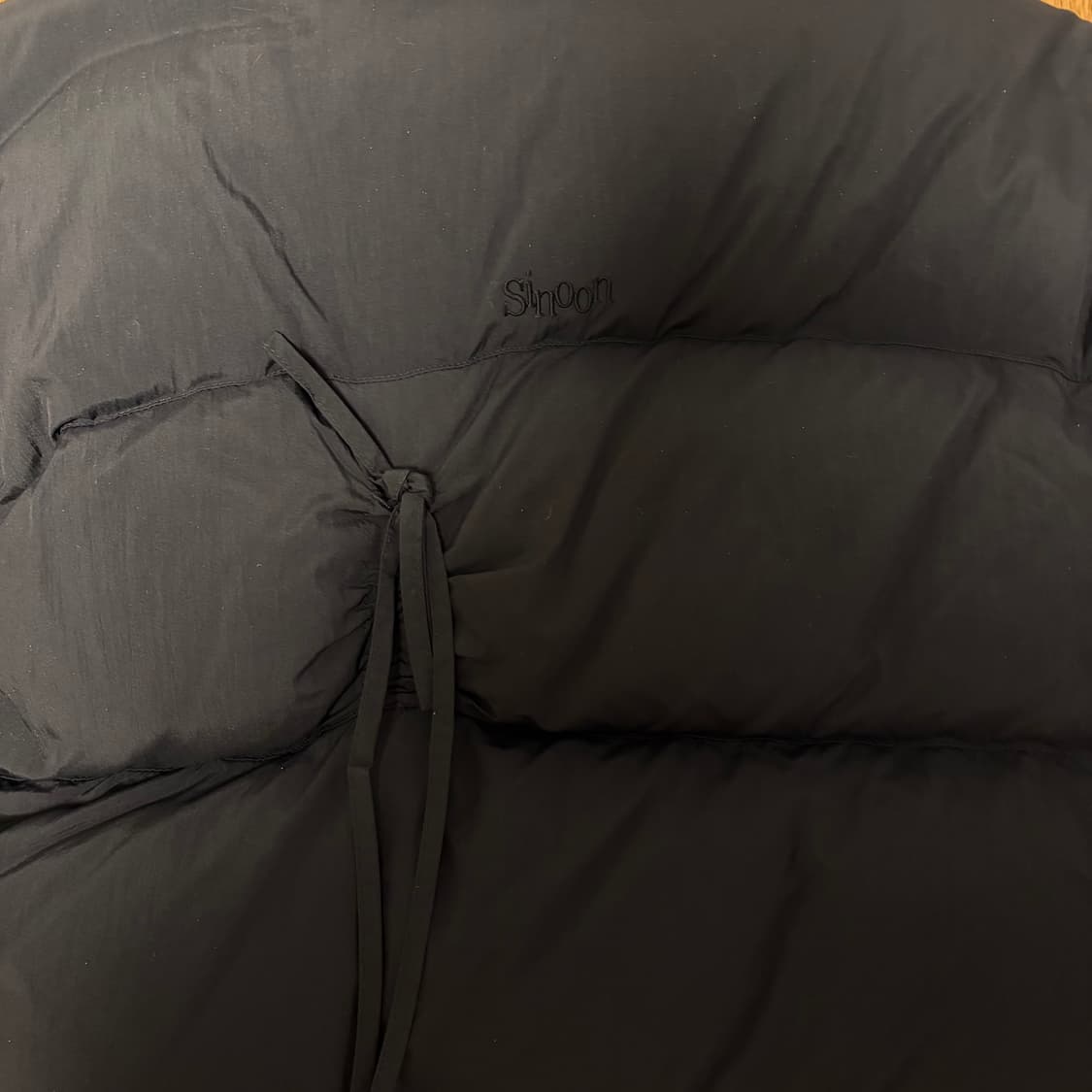 시눈 블랙 패딩 자켓 상품이미지4