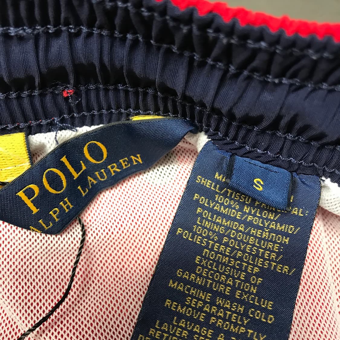 폴로 랄프로렌 포니 스윔 팬츠 레드 S 상품이미지6