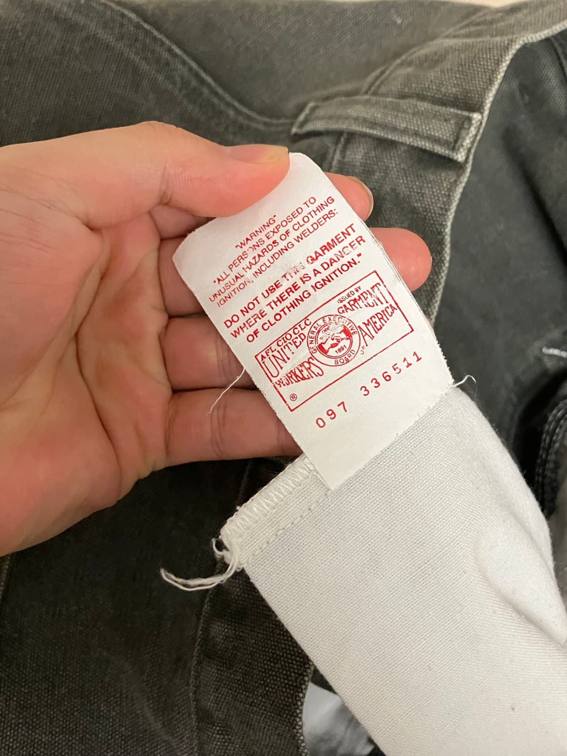 90s Carhartt mos shorts 상품이미지6