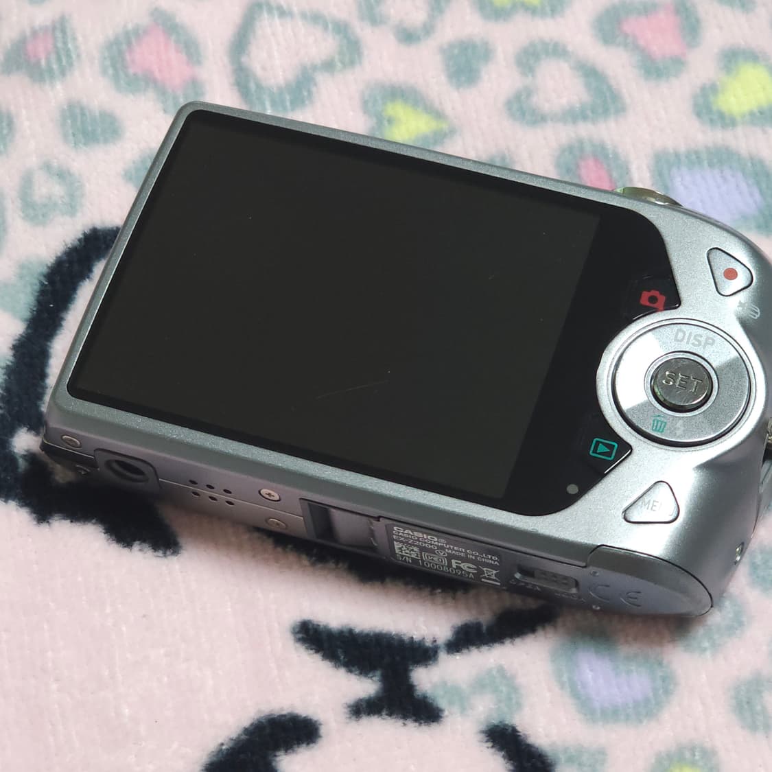 작례O)카시오 엑슬림 EX-Z2000 실버 모카 로제 나연 디카 상품이미지2