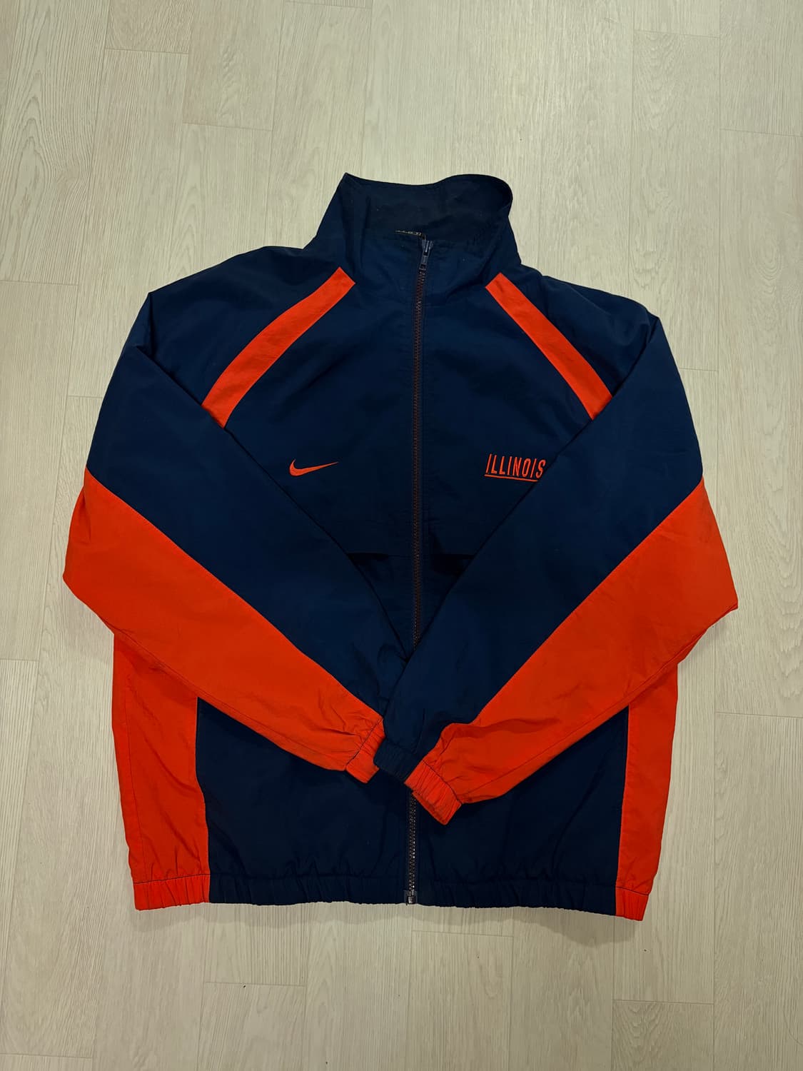 빈티지 나이키 일리노이 배색 바람막이 상품이미지1