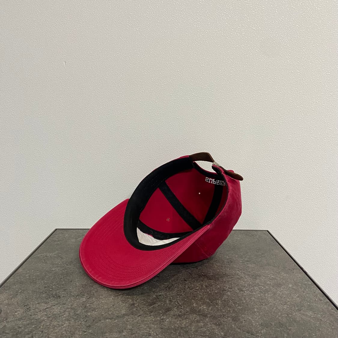 (OS) 슈프림 S로고 볼캡 모자 워시드 레드 상품이미지6