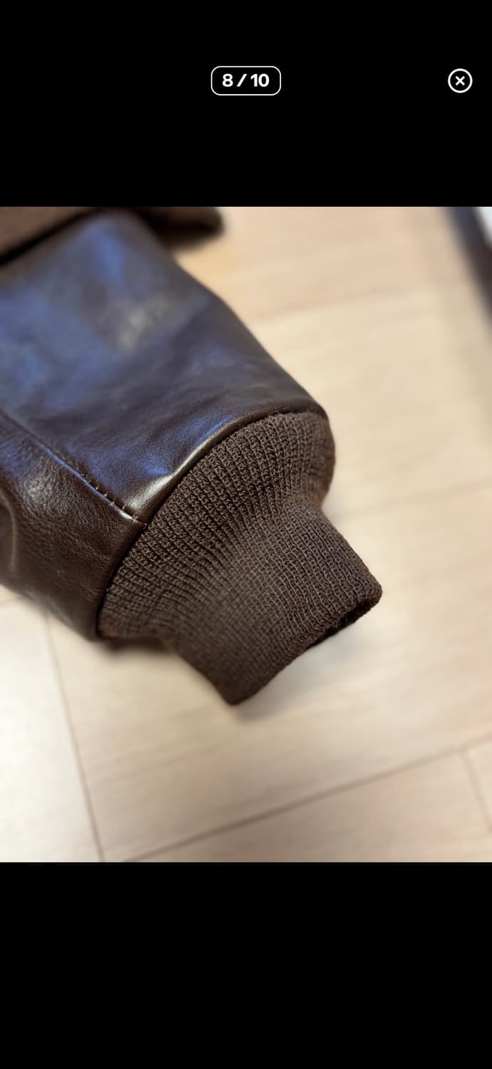 에어로레더A-2자켓 판매합니다 상품이미지8