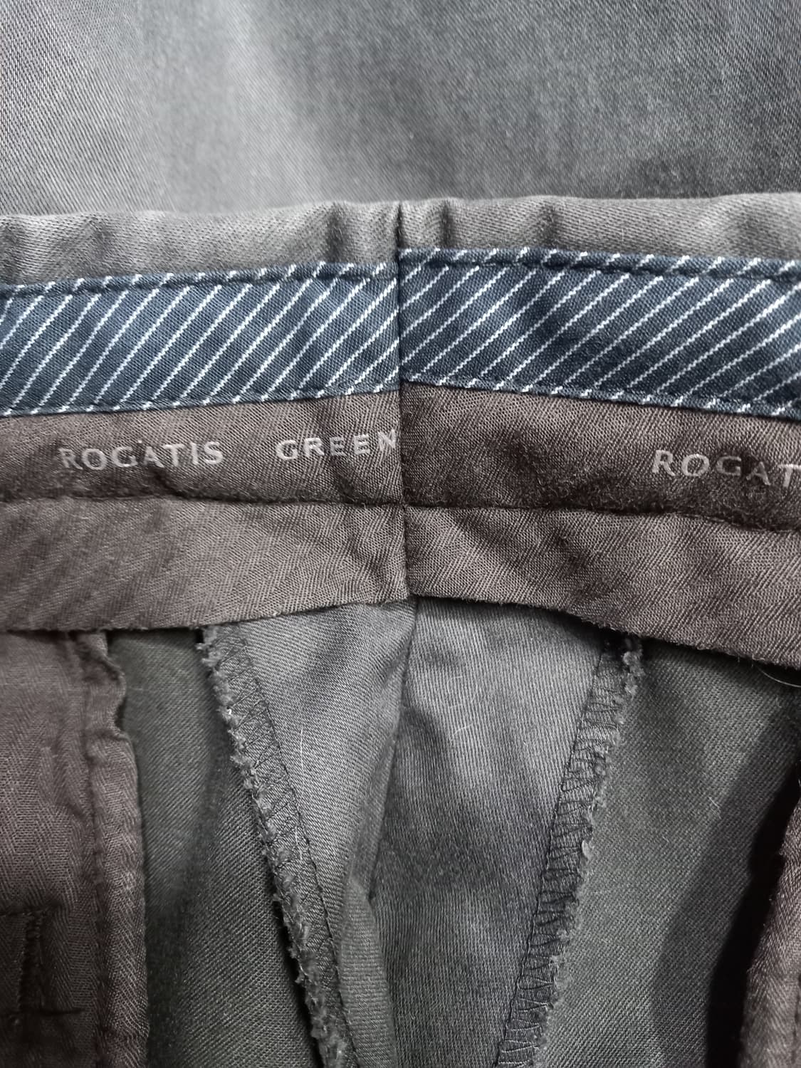 33 ROGATIS GREEN 스판 일자진 블랙 33-450 상품이미지9