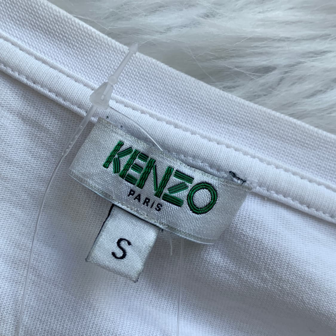 겐조 KENZO 화이트 타이거 프린트 반팔 티셔츠 1509 상품이미지7