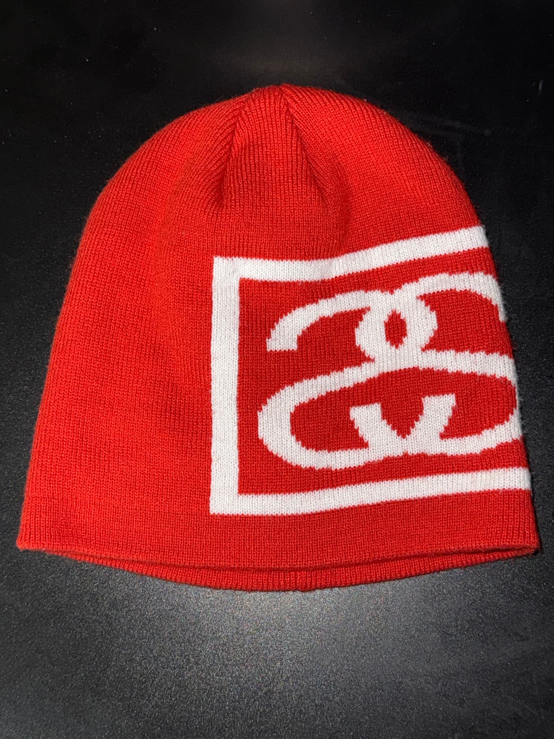 스투시 오렌지 비니 상품이미지1