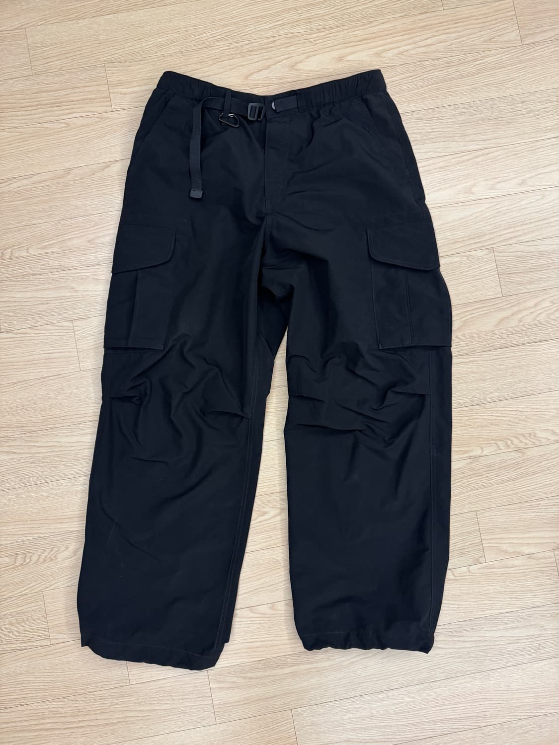 무탠다드 시티 레저 NP 와이드 벨티드 카고 팬츠 상품이미지2