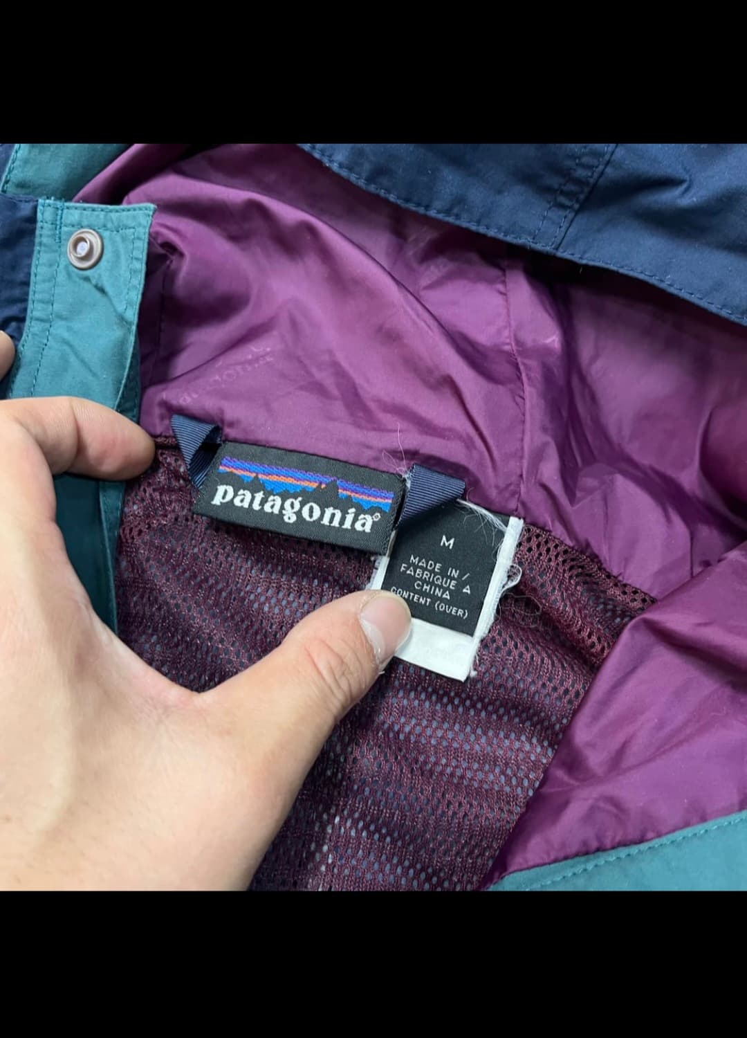 파타고니아 90's 레트로 바람막이 자켓 상품이미지3