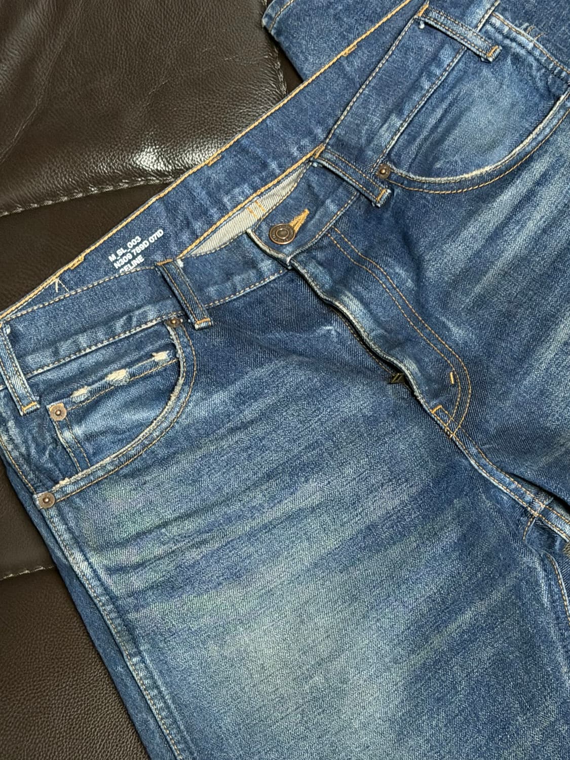 Celine 인디고 블루 워시드 데님 상품이미지2