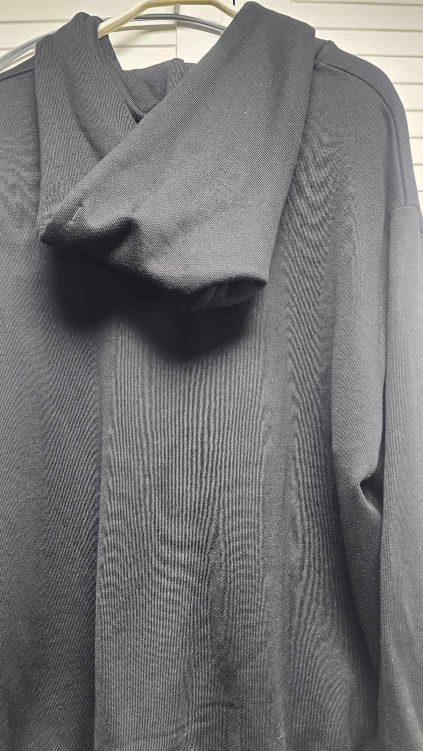 everyone cotton zip up hoodie (BLACK) xl 상품이미지4