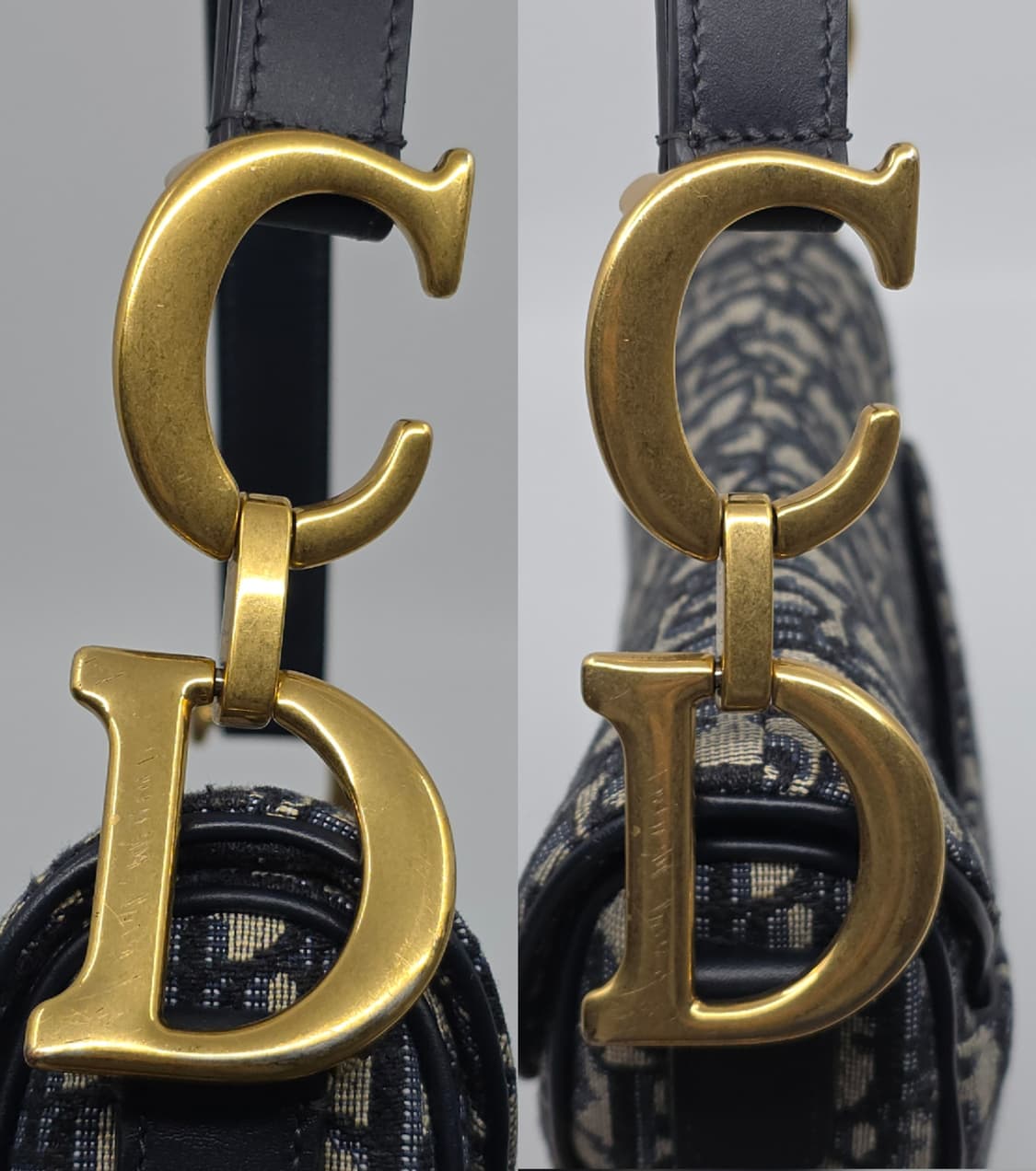 디올 오블리크 새들백 미디움 (신형) 상품이미지4