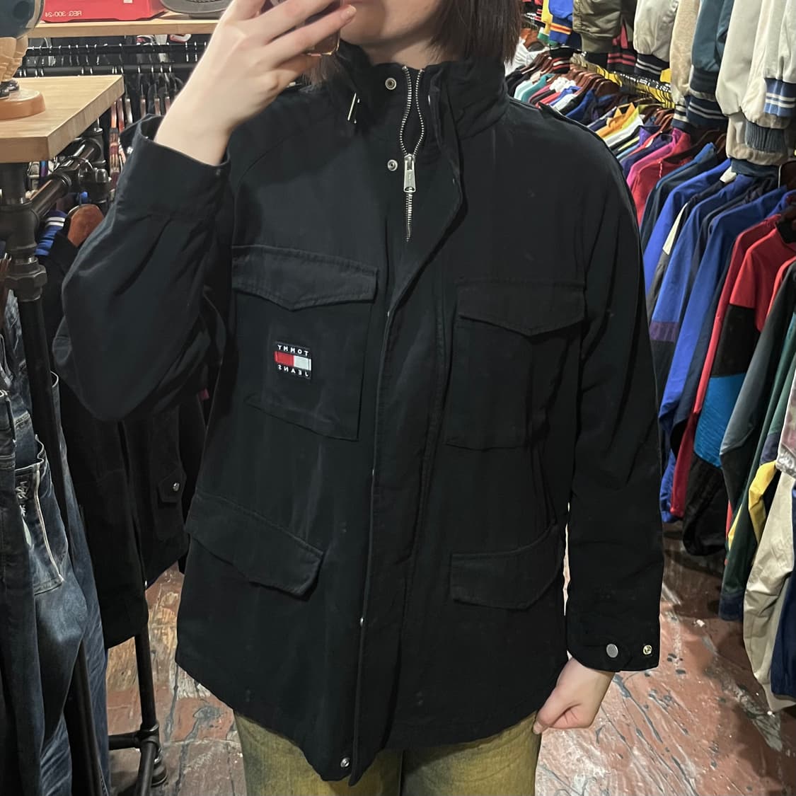 [HI] 타미힐피거 점퍼 블랙 상품이미지2