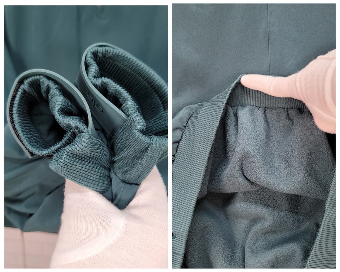 ALO YOGA 알로요가 하프 지퍼 크롭 엘리베이션 커버업 XS 사이즈 상품이미지8