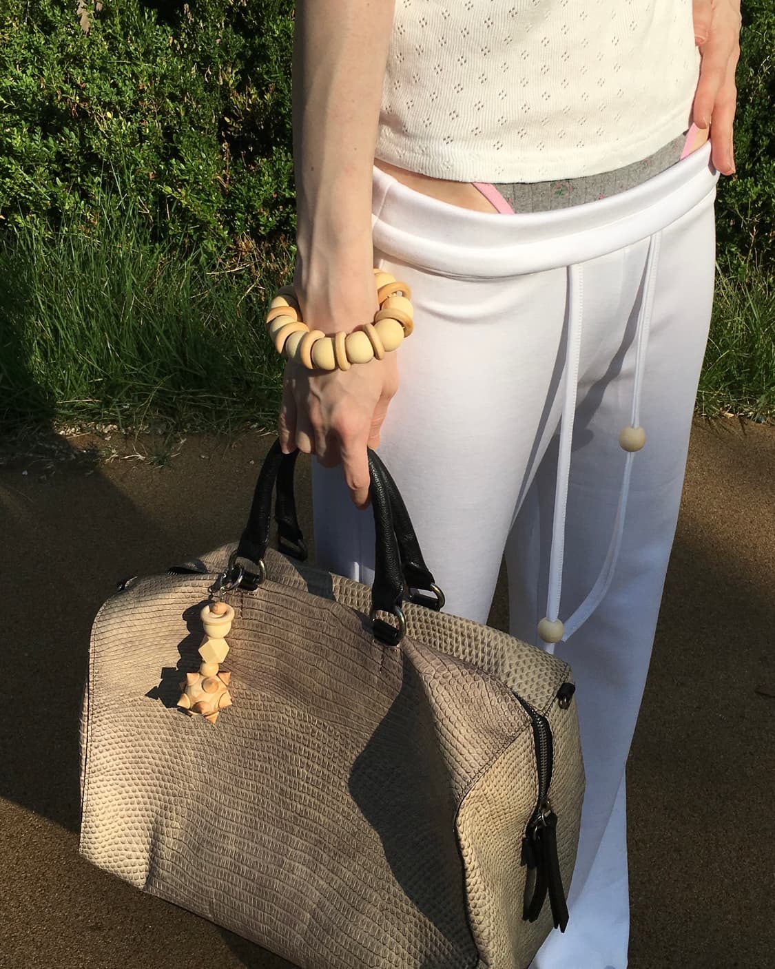 Beige Ponky Keyring 상품이미지4