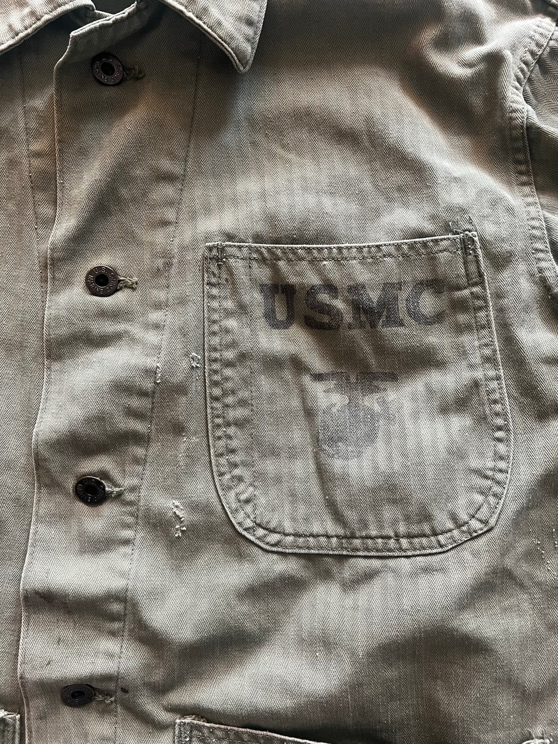 1940s USMC P41 HBT Utility Jacket 상품이미지2