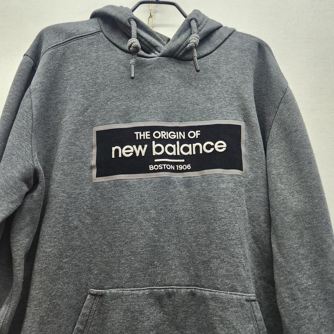 뉴발란스 빅로고 패치 후드티 105(XL) 상품이미지2