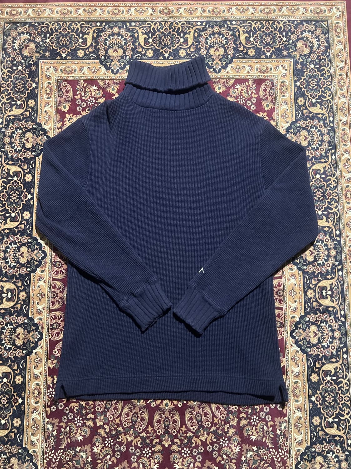 나이젤 카본 Nigel Cabourn 터틀넥 와플 니트 상품이미지2