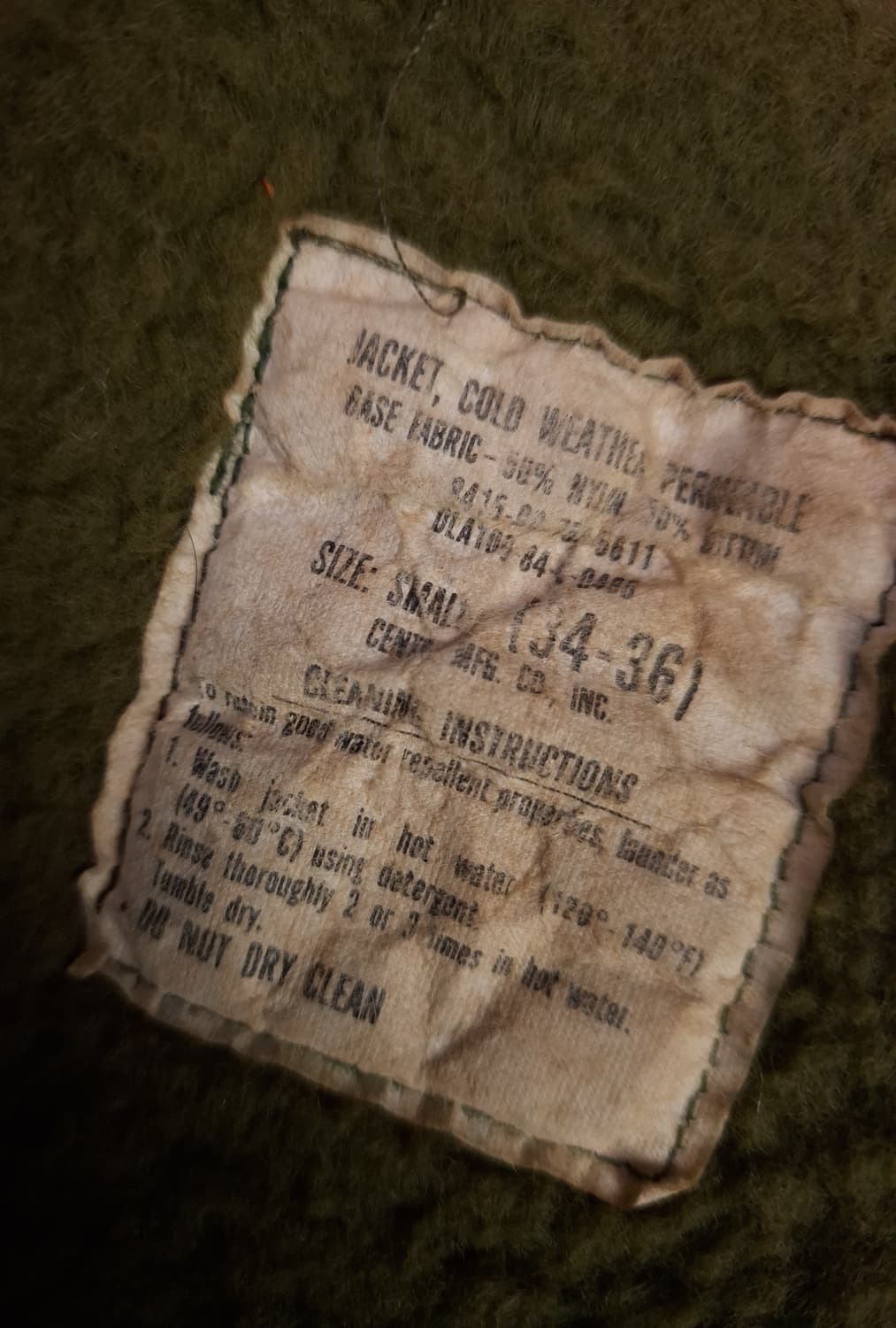 오리지날 미해군 A-2 덱자켓 상품이미지2