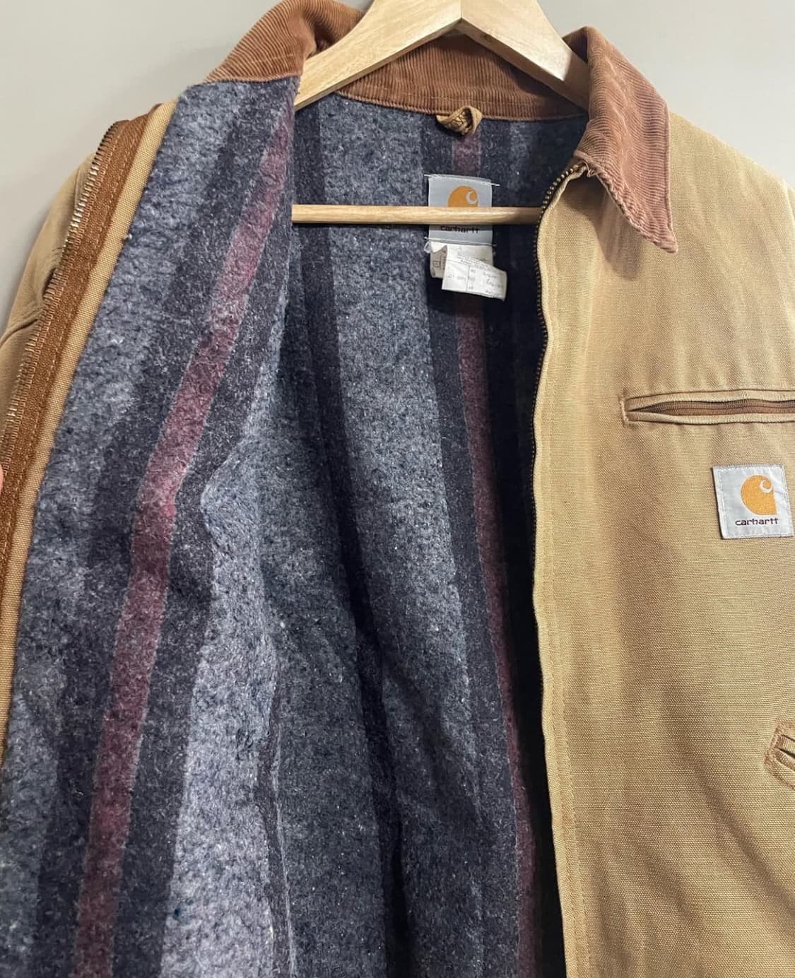 칼하트 J01  디트로이트 자켓 made in usa 상품이미지5