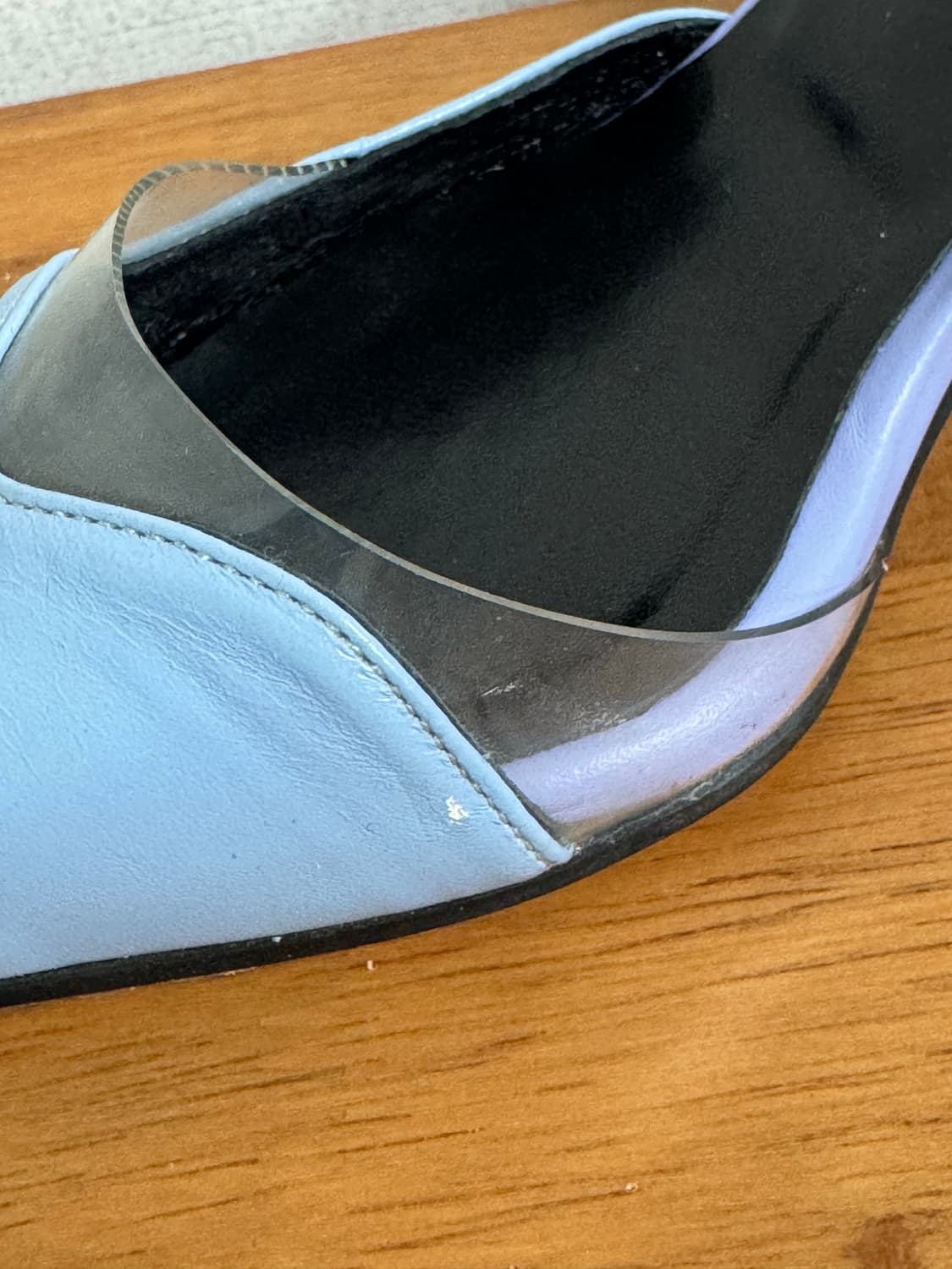 율이에 펌프스 스틸레토 pvc 샌들 힐 뮬 235 상품이미지8