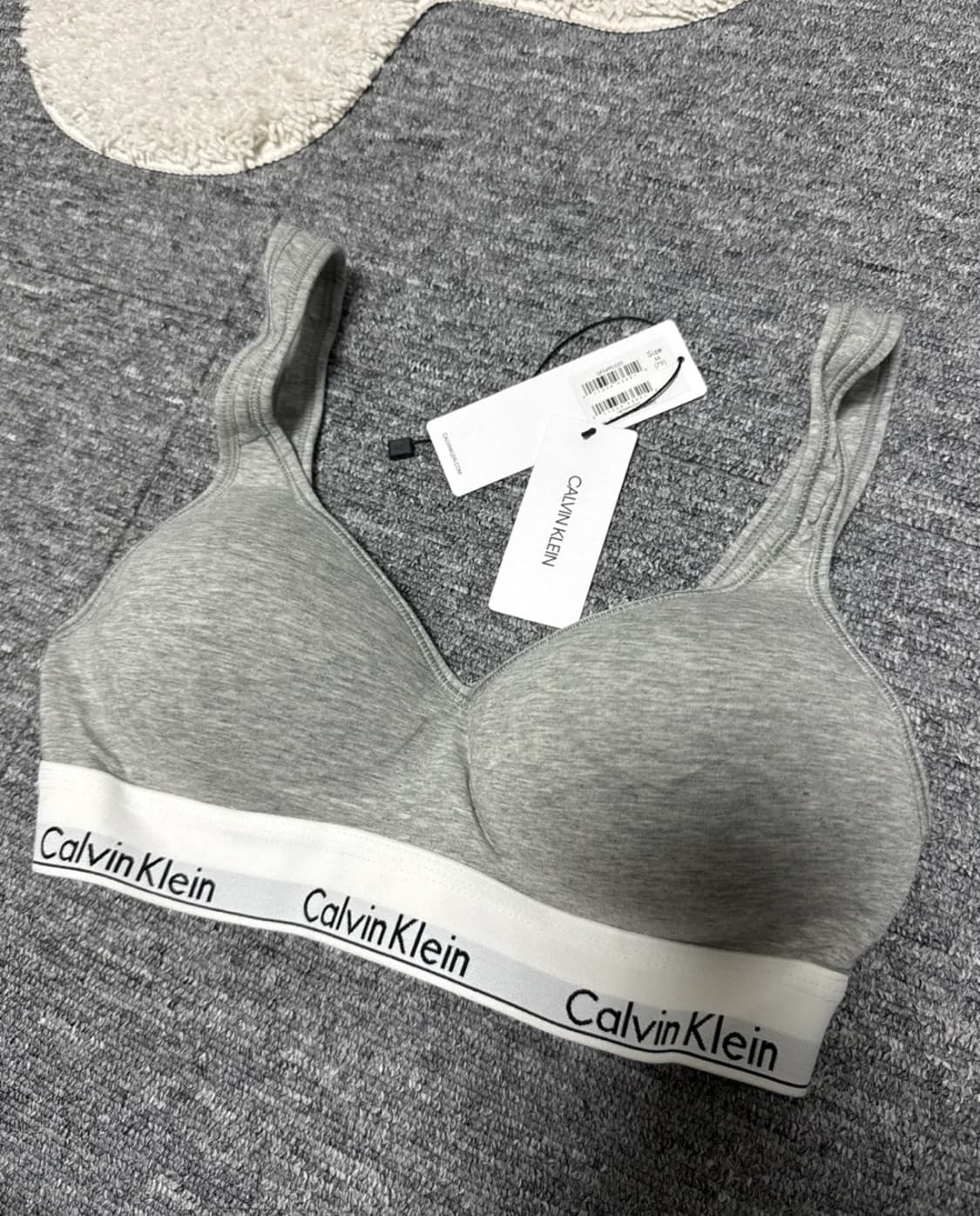 캘빈클라인CK 브라 브라렛 그레이 상품이미지2
