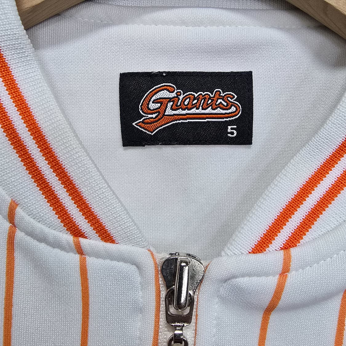 롯데자이언츠(GIANTS) 키즈 스트라이프 집업 자켓 5호 상품이미지5