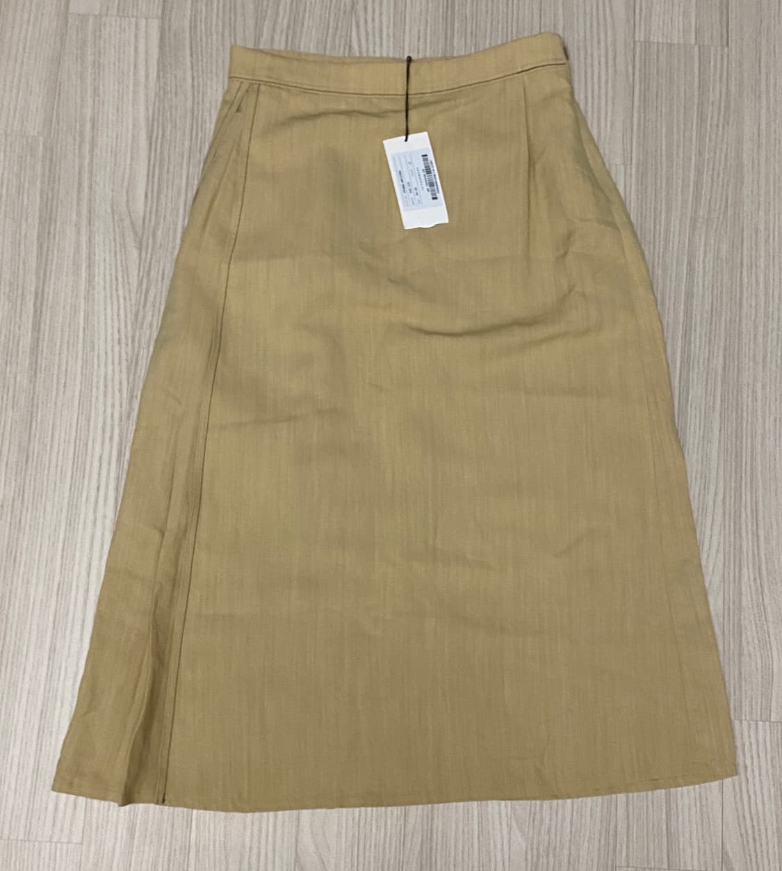 the CASHMERE 더캐시미어 린넨 스커트 새상품 상품이미지1