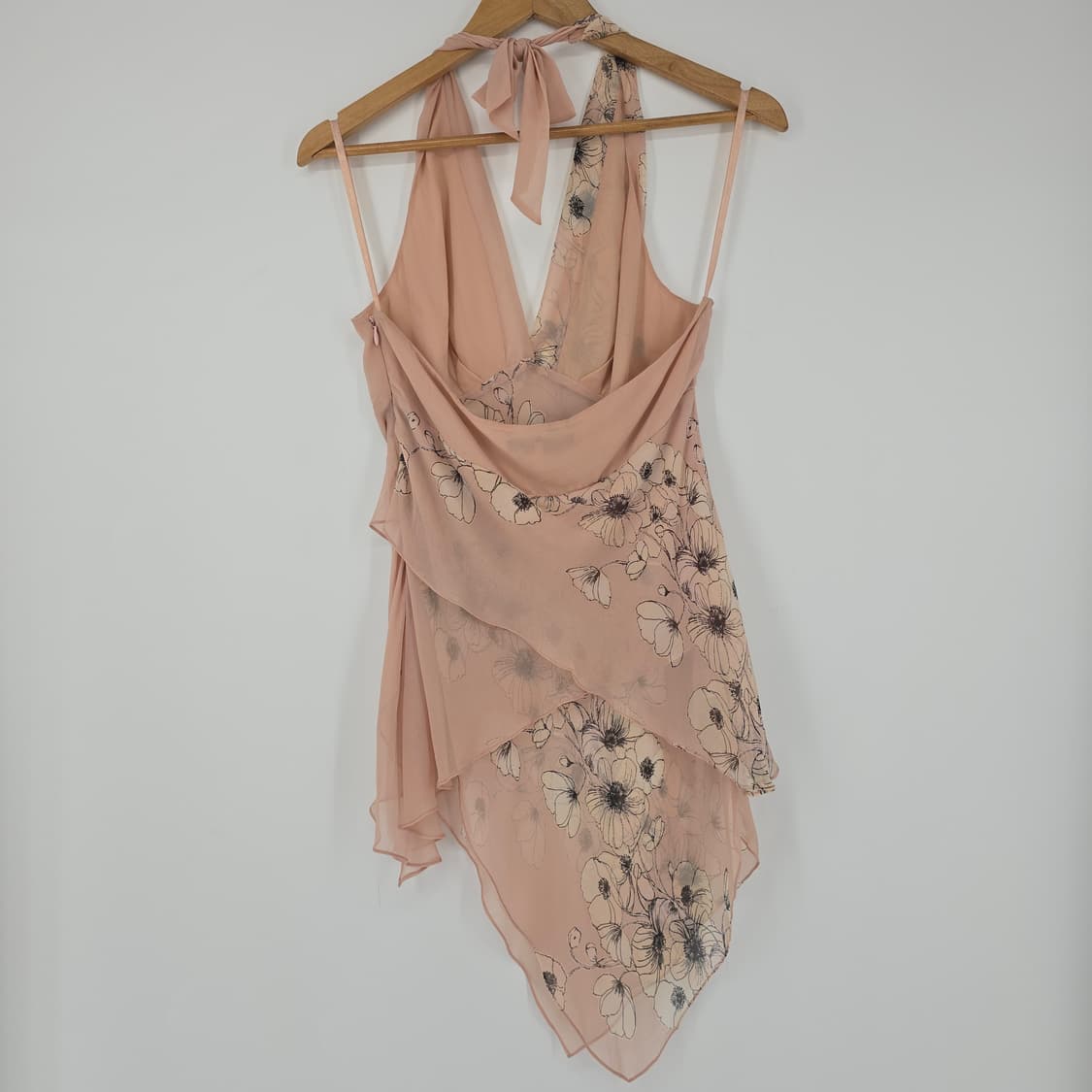 BCBG MAXAZRIA 실크 홀터넥 블라우스 상품이미지3