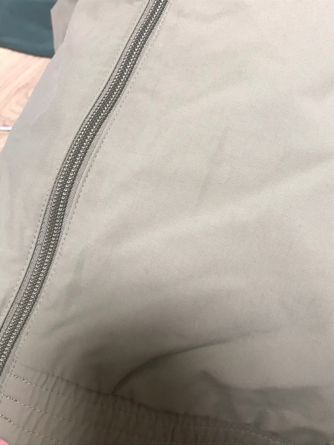 레어 아디다스 카키 락업 트랙탑 져지 바람막이 상품이미지2