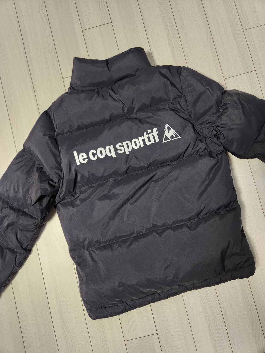 새상품급)르꼬끄 베이직 미니로고 다운 숏패딩 자켓 Q9423ADJO9 사 상품이미지4