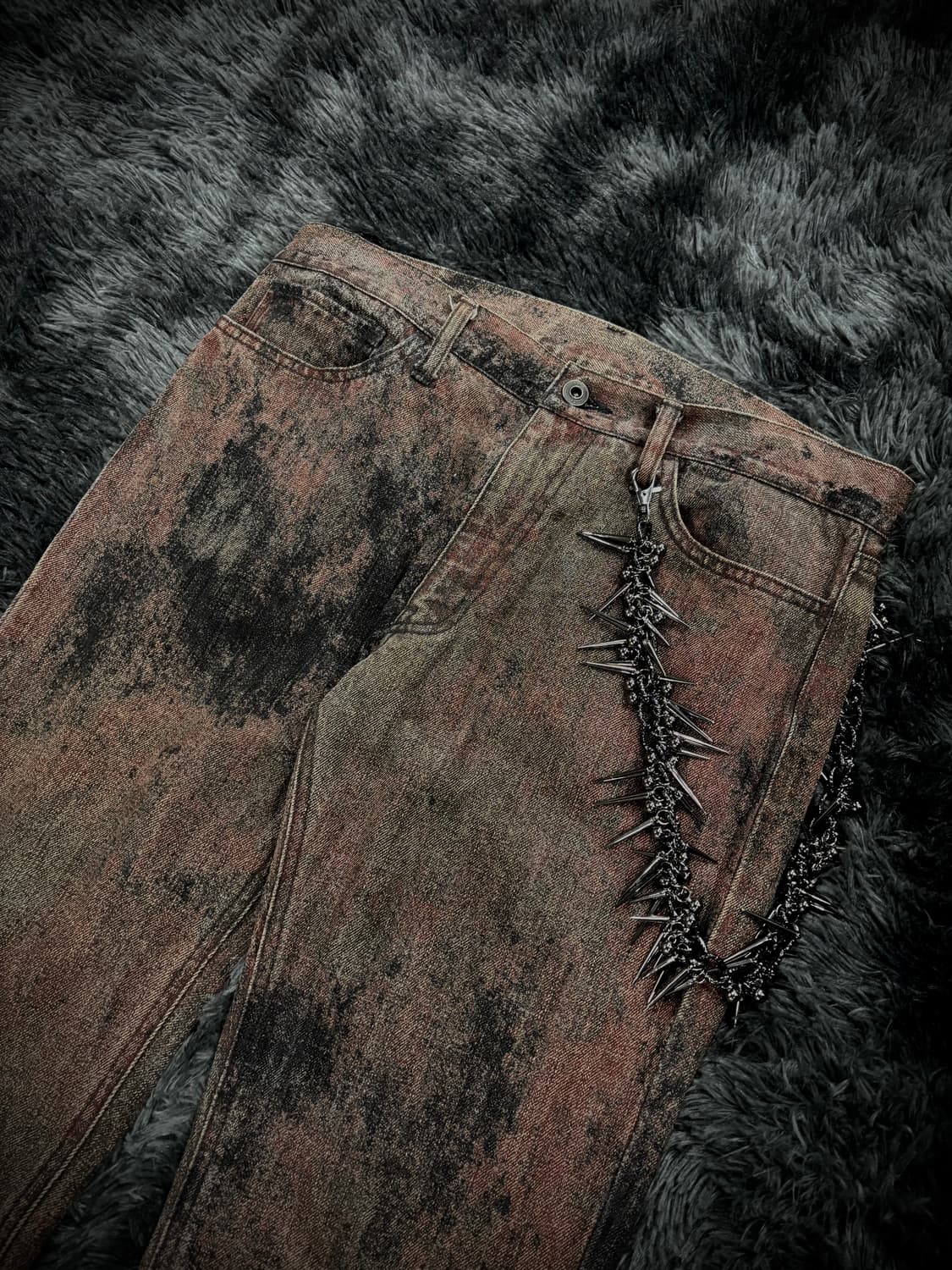 EDGE 타이다이 부츠컷 팬츠 상품이미지3