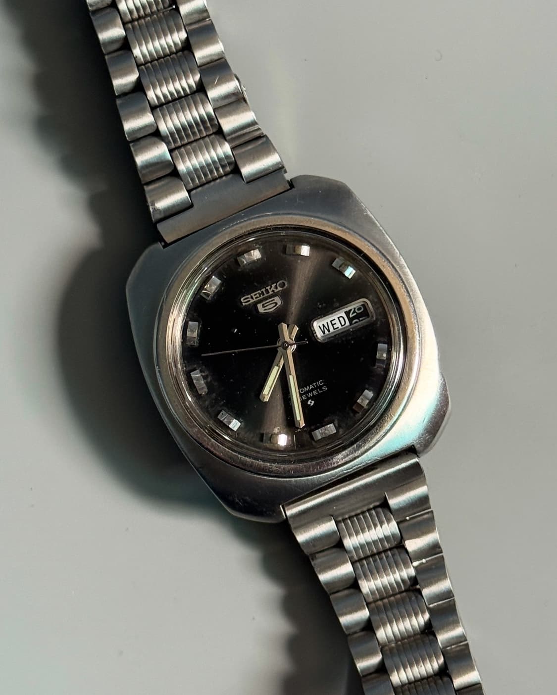 vintage SEIKO 5 Automatic metal watch 상품이미지1