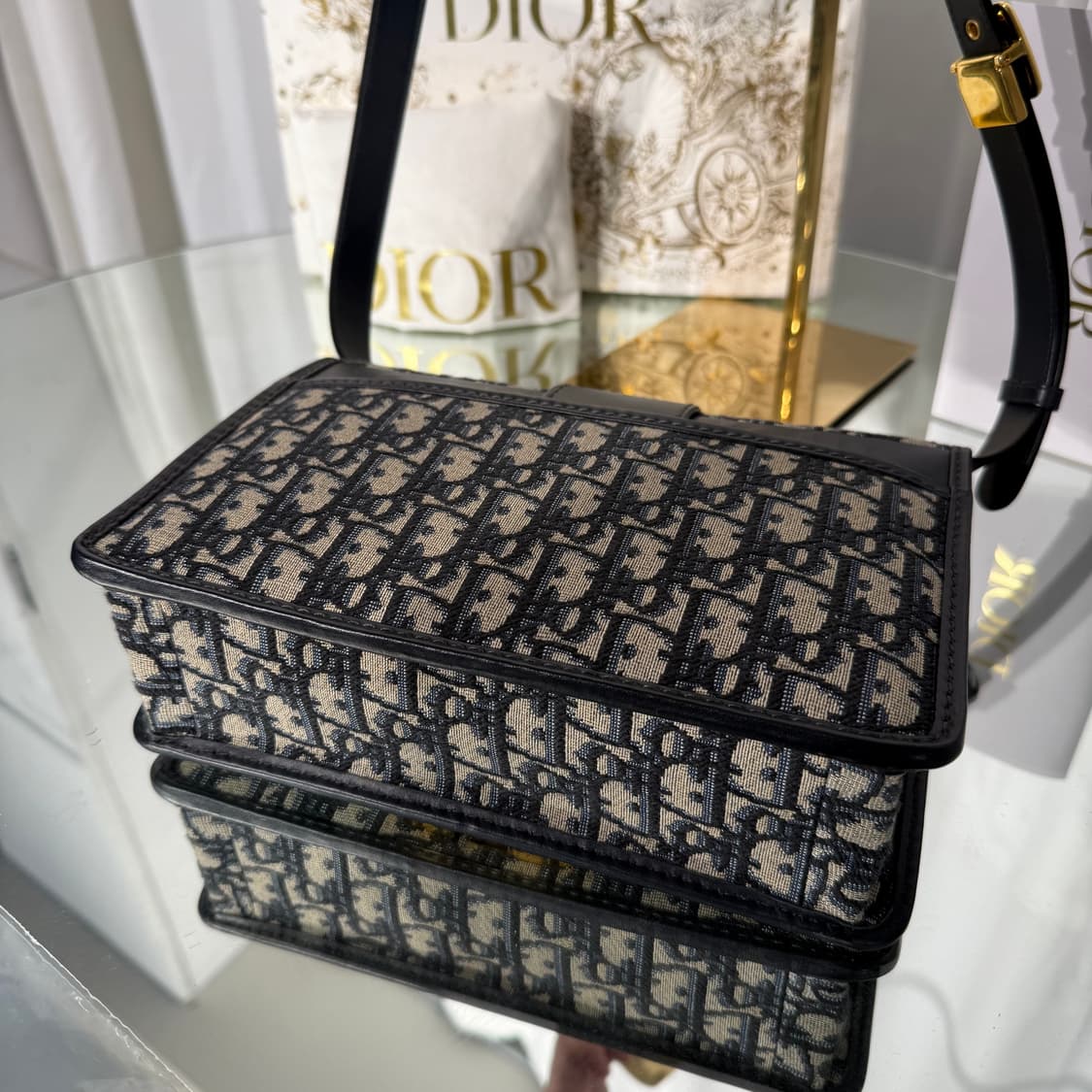 [정품] 디올 오블리크 몽테인 30 숄더백 크로스백 M9203UTZQ 상품이미지7